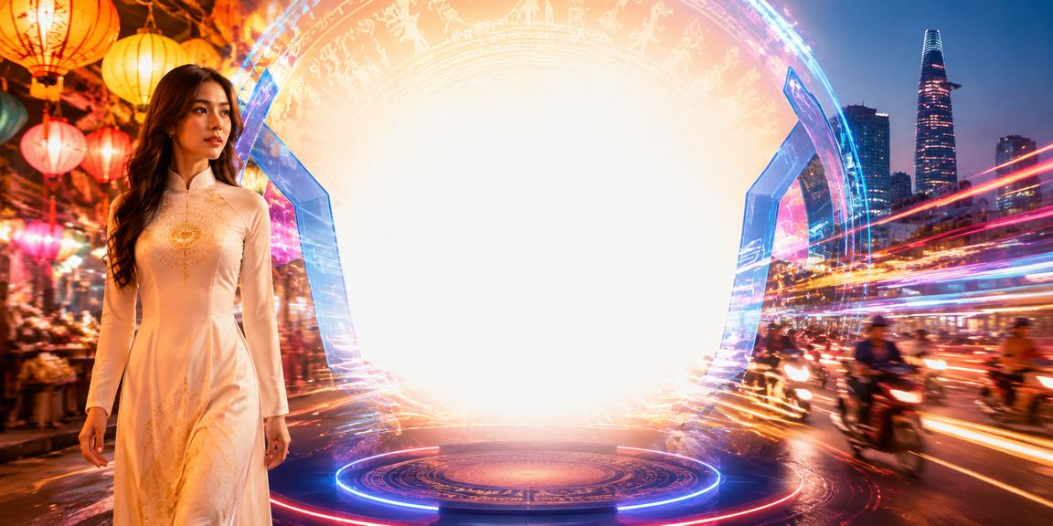Người chơi tại chợ đêm thành phố Hồ Chí Minh theo dõi cá cược esports trên điện thoại